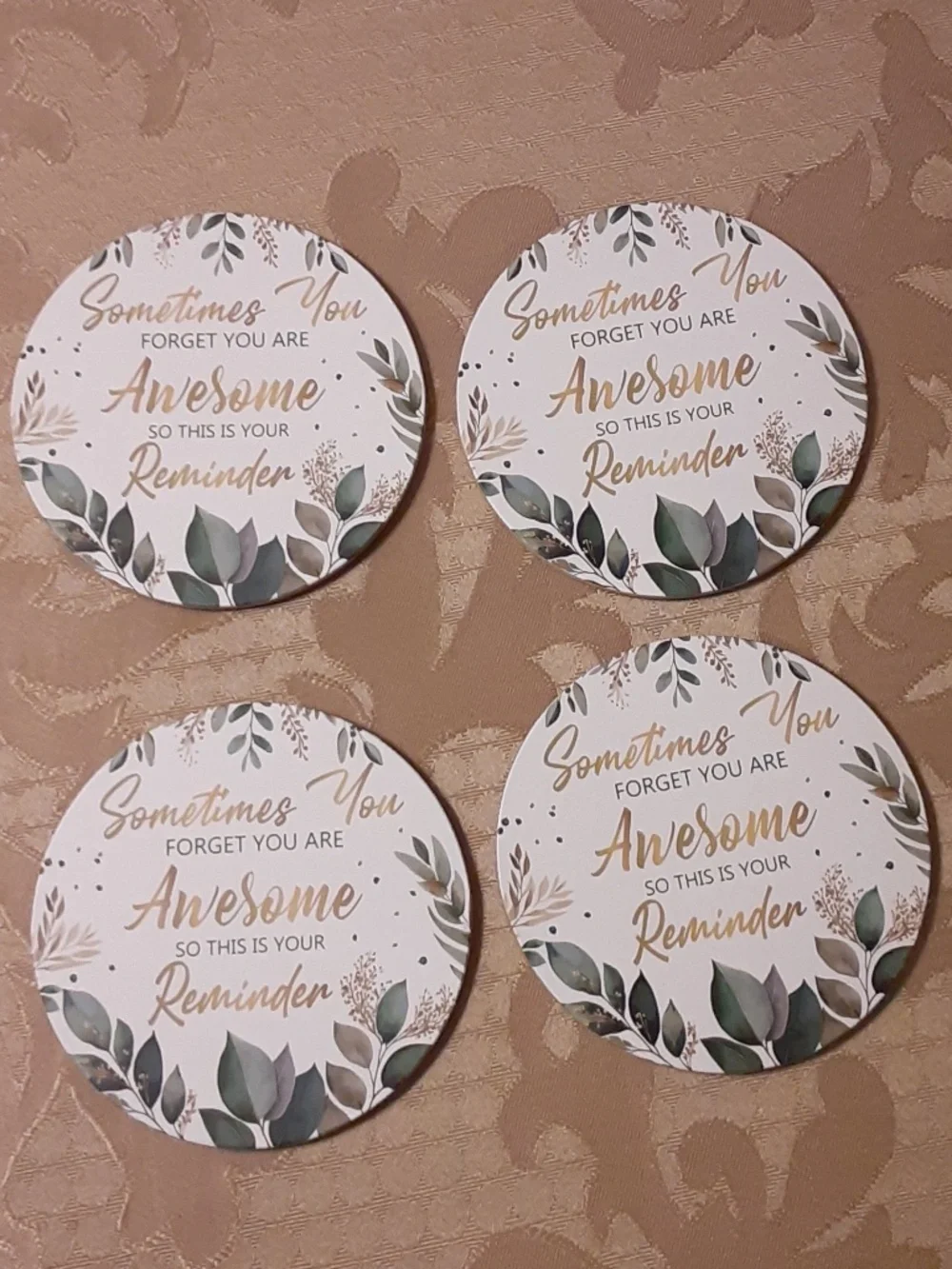 Inspirational Coaster Set